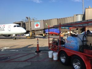 Airport Concrete Cleaning