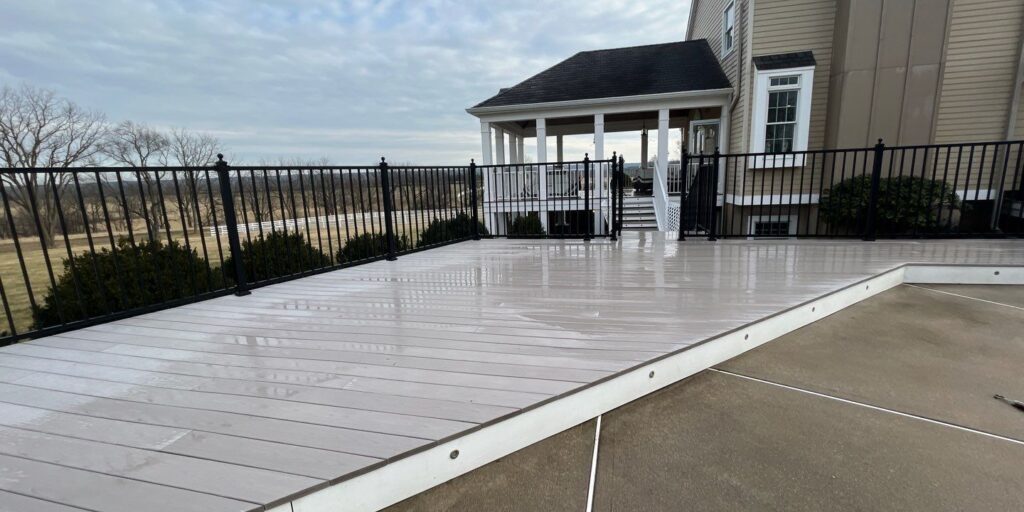 Deck Cleaning by PSI Pressure Washing in New Jersey
